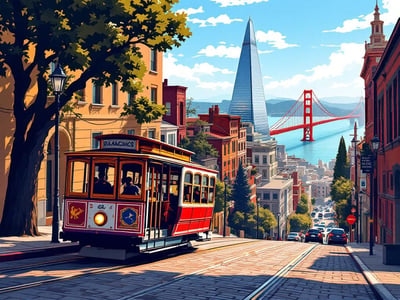 Bild: Eindrücke aus San Francisco (KI)